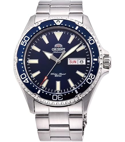 Amazon.com: Orient RN-TX0203S Men's Metal Band Sports Diver Design